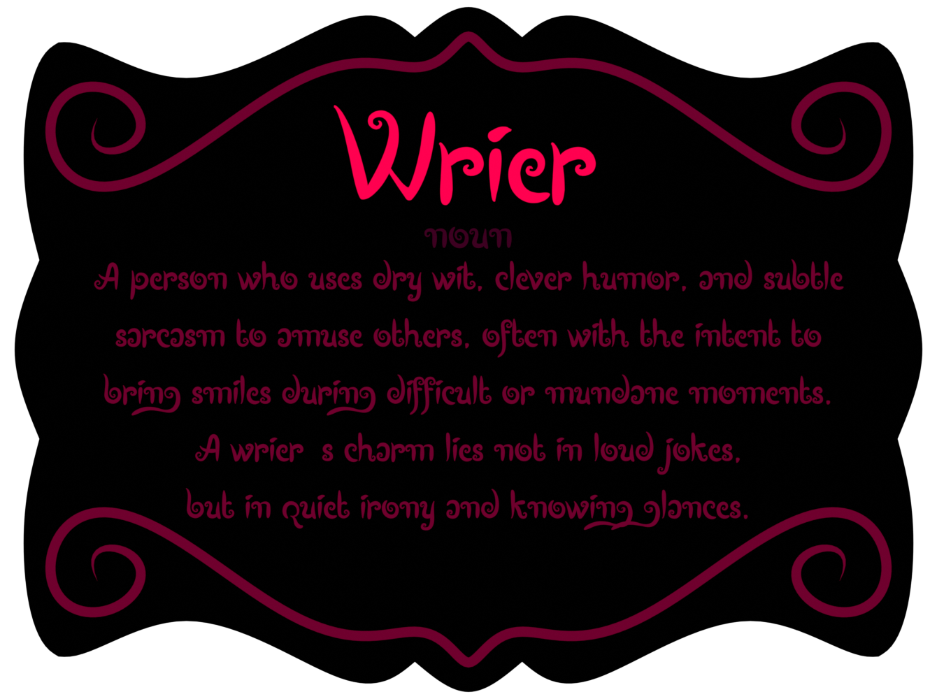 Wrier Definition